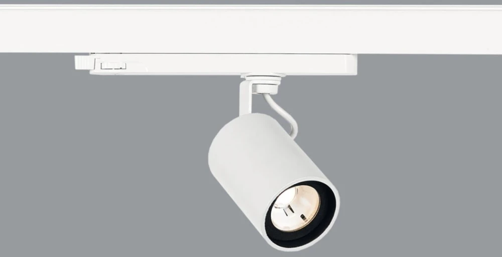 15W LED akcentinis šviestuvas į 3 fazių bėgelius LUXCAN MINI, baltas, 4000K, 50º