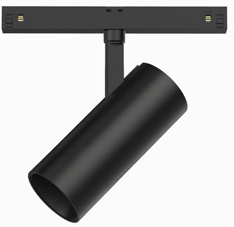 15W LED akcentinis šviestuvas į magnetines sistemas NEXIA, juodas, 3000K, 24˚, DALI