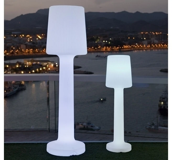 1,5W LED įkraunamas šviestuvas CARMEN 165, baltas, 6000K/RGB, IP54, su USB jungtimi, dimeriuojamas