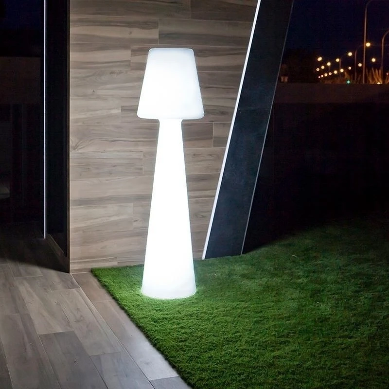 1,5W LED įkraunamas šviestuvas LOLA 165, baltas, 6000K/RGB, IP54, su USB jungtimi, dimeriuojamas