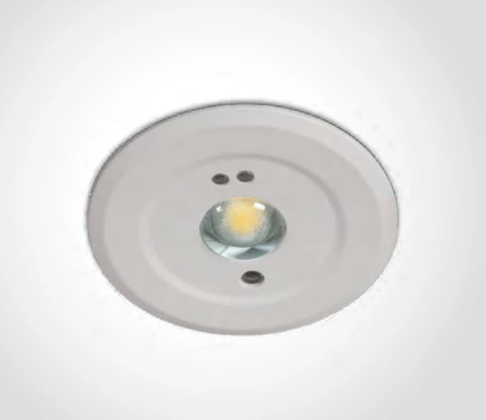 1,5W LED įleidžiamas avarinis šviestuvas, baltas, avariniu režimu gali veikti iki 3h, 89002B