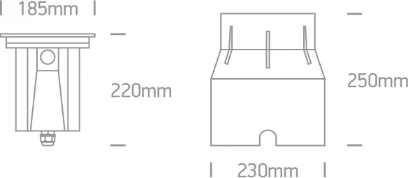 15W LED įleidžiamas į žemę šviestuvas, nerūdijančio plieno sp., 3000K, 69054/W