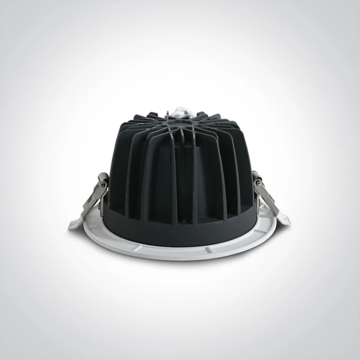 15W LED įleidžiamas šviestuvas, baltas, 3000K, 10115CA/W/W