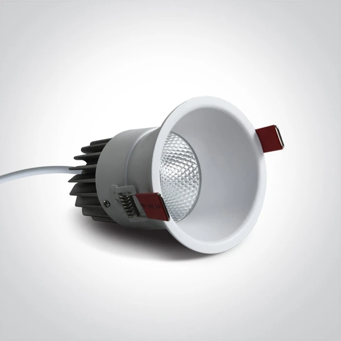 15W LED įleidžiamas šviestuvas, baltas, 3000K, 10115FD/W/W