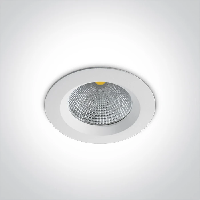 15W LED įleidžiamas šviestuvas, baltas, 3000K, 10115CA/W/W