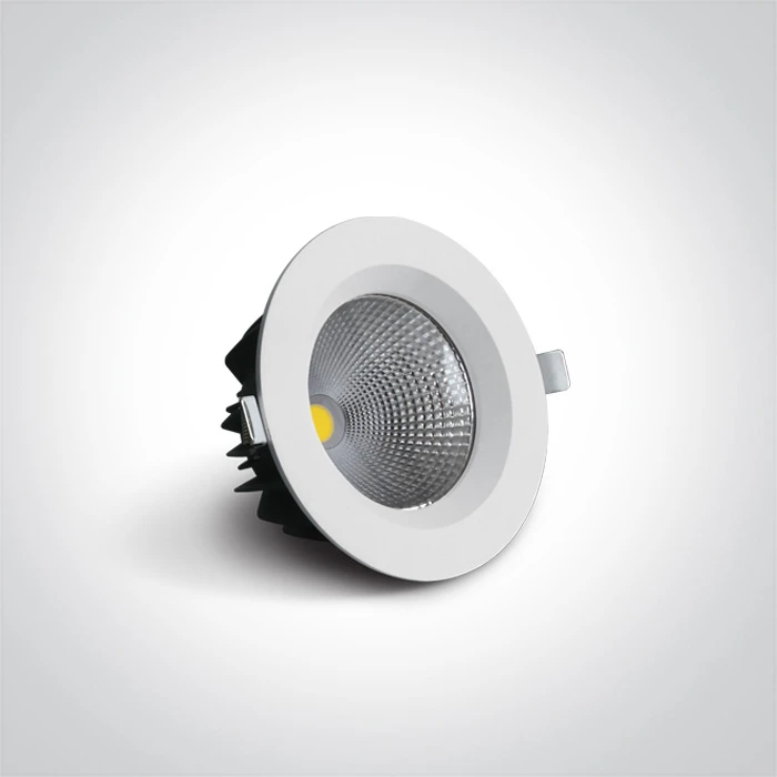 15W LED įleidžiamas šviestuvas, baltas, 3000K, 10115CA/W/W
