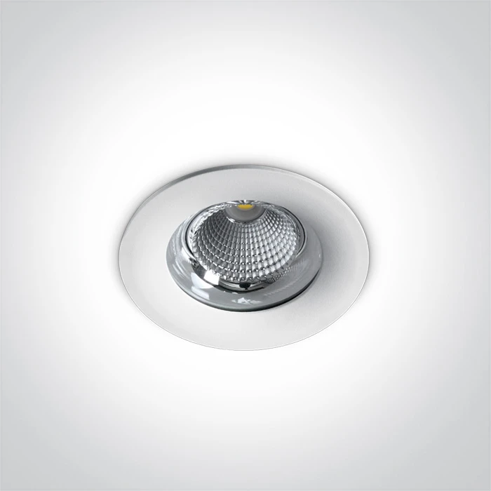 15W LED įleidžiamas šviestuvas, baltas, 3000K, 10115G/W/W
