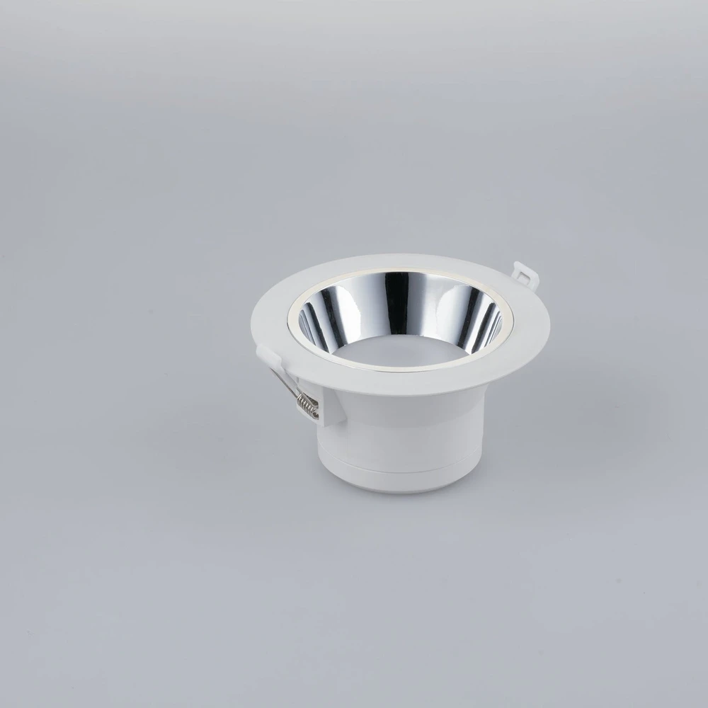 15W LED įleidžiamas šviestuvas MACK, baltos/chromo sp., 4000K