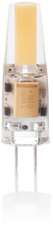 1,5W LED lemputė G4, 3000K, skaidri, 188980