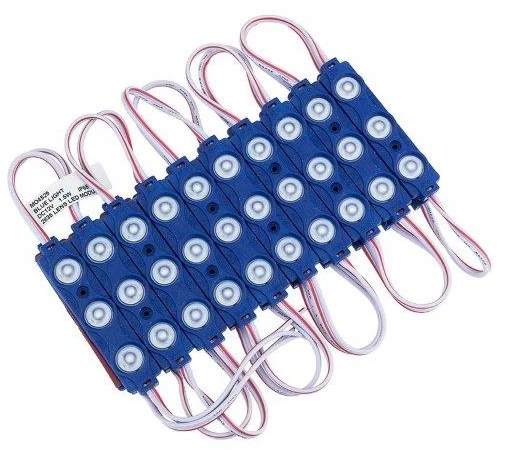 1,5W LED Modulis 3SMD 2835 OPTONICA, šviesos sp.- mėlyna