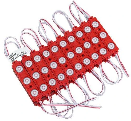 1,5W LED Modulis 3SMD 2835 OPTONICA, šviesos sp.- raudona