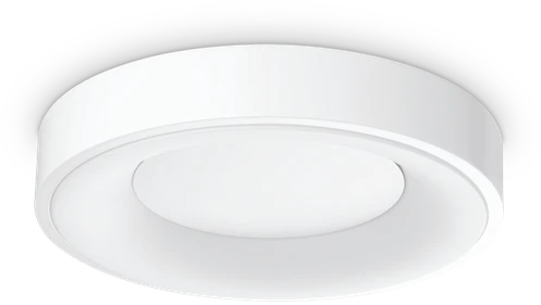 Lubinis šviestuvas Ideal Lux 15W LED paviršinis šviestuvas PLANET, baltas, 3000K, 312323