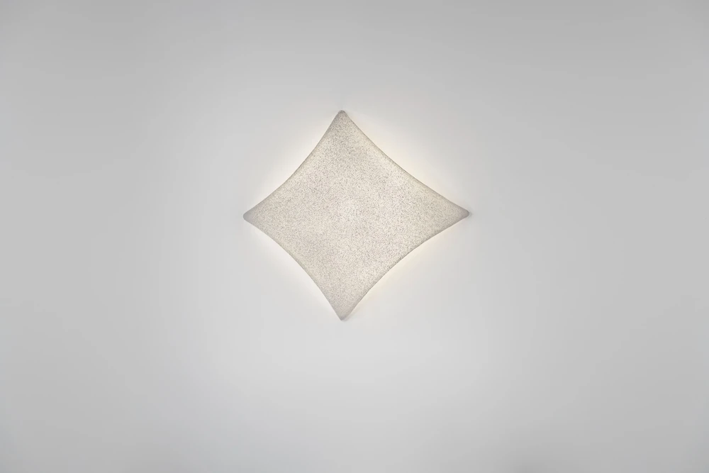 15W LED sieninis šviestuvas KITE SMALL, baltas, 2700K, dimeriuojamas