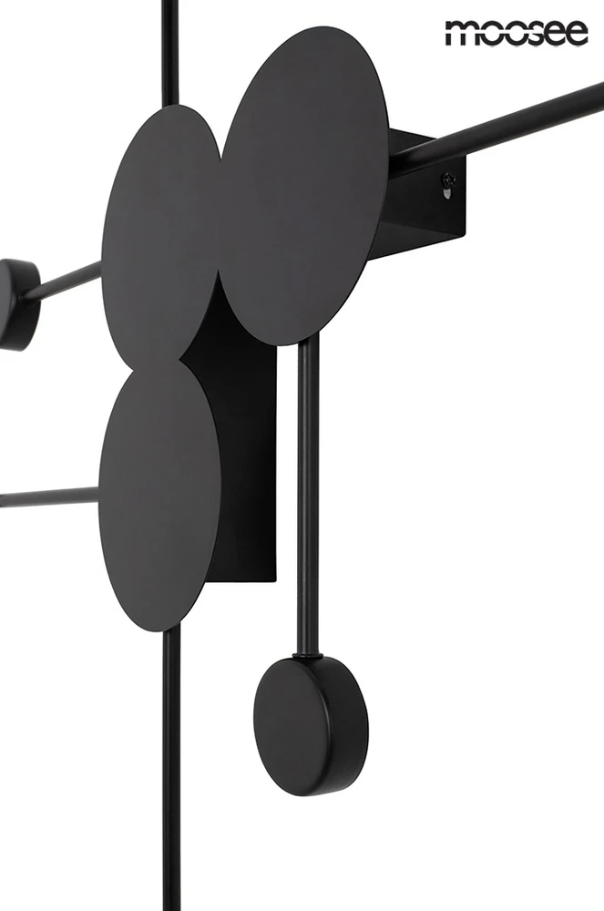 15W LED sieninis šviestuvas SHADOW MULTI, juodas, 3000K