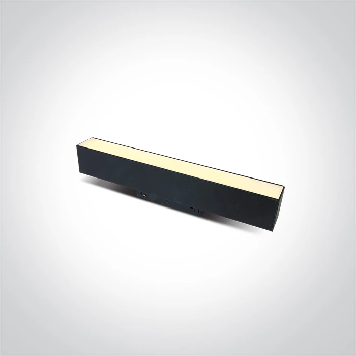 15W LED šviestuvas į magnetines sistemas MAXI, juodas, 3000/3500/4000K, 48V, 120º, 42100A/B/V