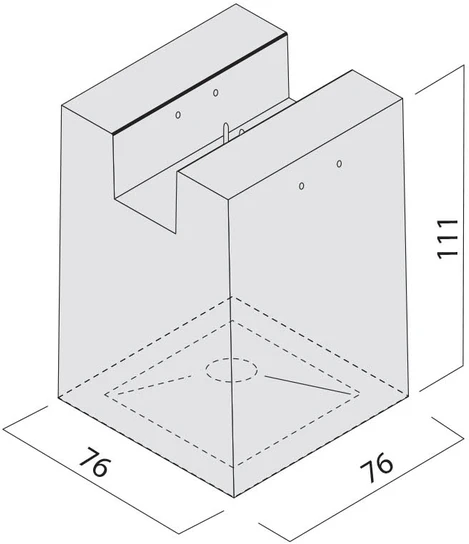 15W LED šviestuvas, montuojamas į XFORT bėgelį, 48V, juodas, 2700K, IP65, dimeriuojamas, FRT42UWW PF SBK