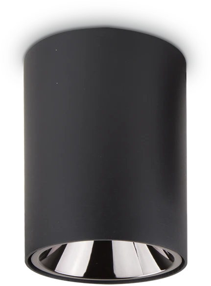 Lubinis šviestuvas Ideal Lux 15W ceiling lamp with 1 light NITRO, 3000K, ruda