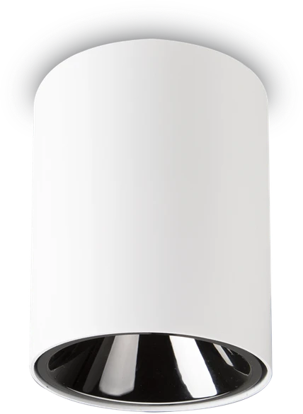Lubinis šviestuvas Ideal Lux 15W ceiling lamp with 1 light NITRO, 3000K, juodas