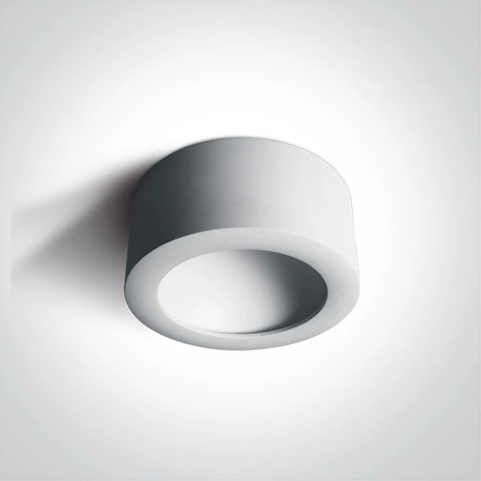 Lubinis šviestuvas 16W LED cilindro formos šviestuvas, baltas, 3000K, 12116FD/W/W