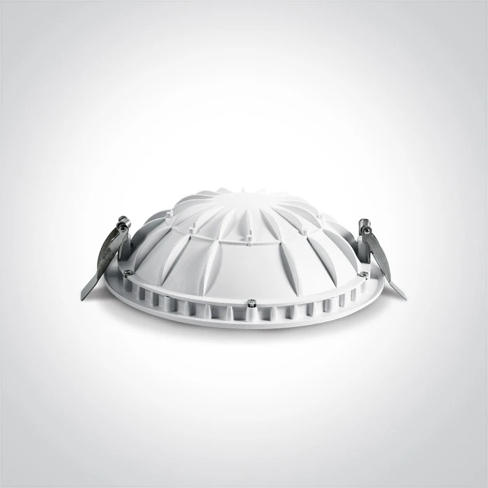 16W LED įleidžiamas šviestuvas, baltas, 3000K, 10116FD/W/W