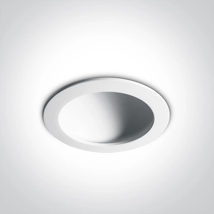16W LED įleidžiamas šviestuvas, baltas, 4000K, 10116FD/W/C