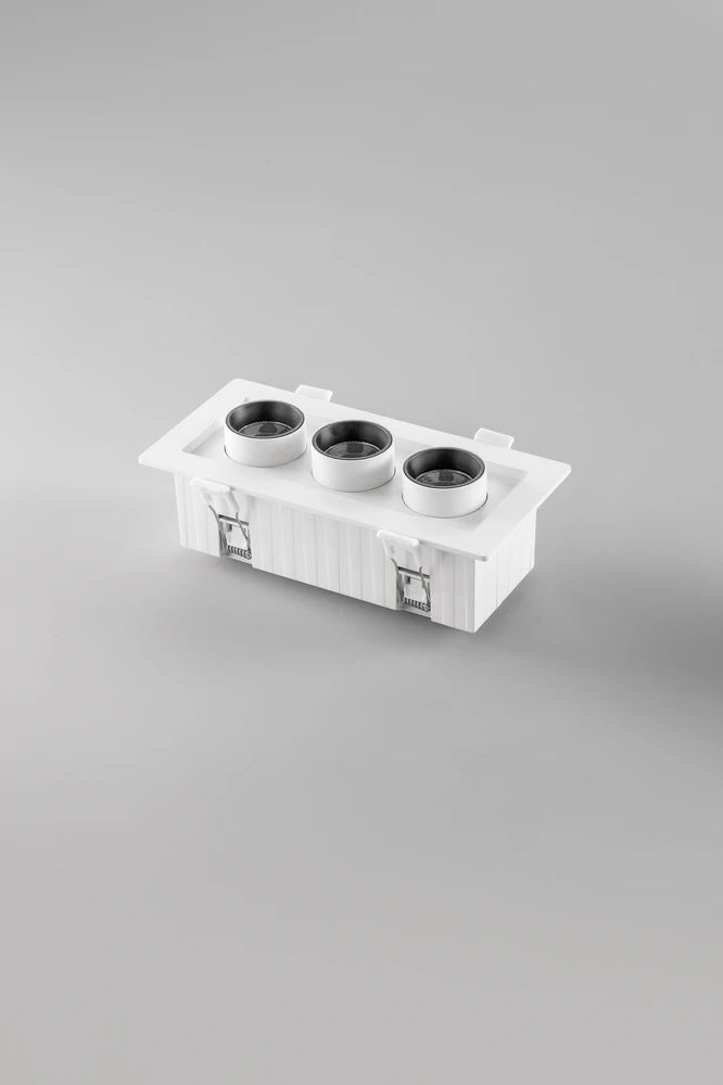 16W LED įleidžiamas šviestuvas SIDER, baltas, CCT