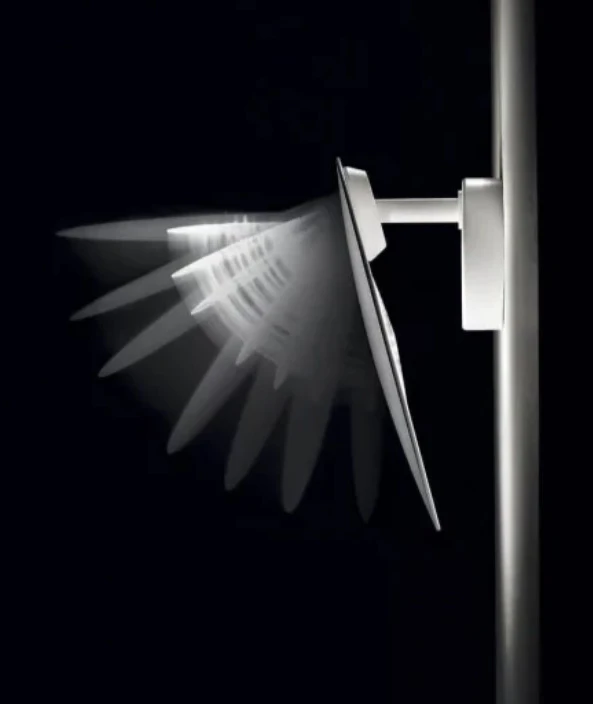 16W LED sieninis/lubinis šviestuvas Dėlionė ROUND SINGLE, matinės juodos sp., 3000K, dimeriuojamas