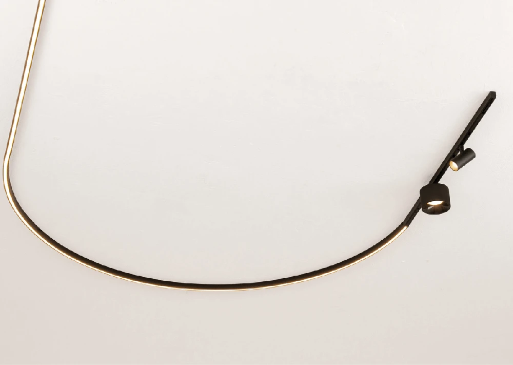16W LED šviečiantis kabelis į magnetinę sistemą ZAMBELIS MAGNETIC 6MM, 3000K, DALI, 2m, 25246