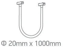 16W LED šviestuvas į magnetines sistemas FLAT, juodas, 3000K, 48V, 43128FA/B/W