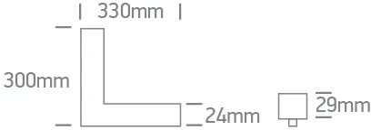 16W LED šviestuvas į magnetines sistemas MINI/MIDI, juodas, 3000/3500/4000K, 48V, 120°, 42100EA/B/V