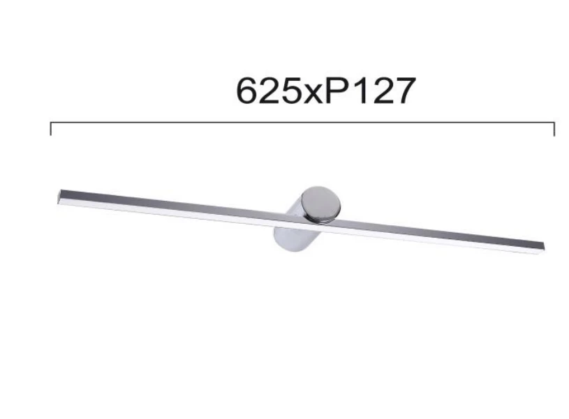 16W sieninis šviestuvas ROCCO, chromo sp., 3000K, IP44, 4236200