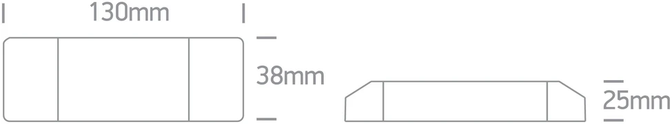 1,75-7,8W LED maitinimo šaltinis, 350-700mA, DALI/PUSH, IP20, 89007AL