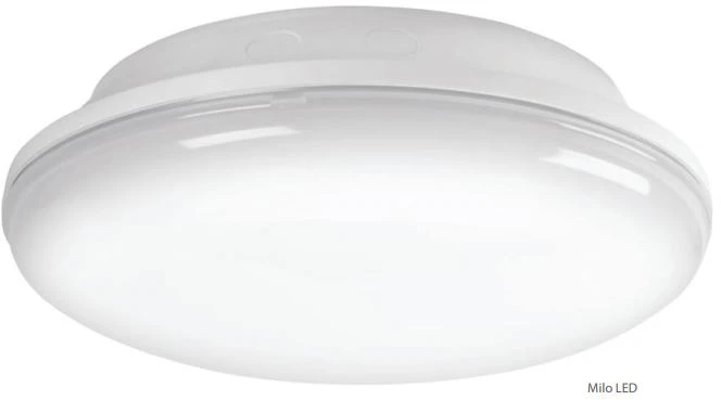 Lubinis šviestuvas Intelight 17W avarinis/evakuacinis šviestuvas MILO LED SA 3H MT 4000K MD, baltas