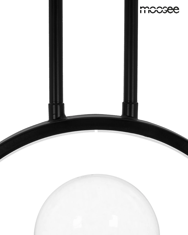 17W LED + 10xG9 pakabinamas šviestuvas ALURE LINE TWIN 120, juodas, 3000K, lemputės parduodamos atskirai