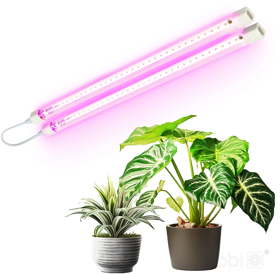 17W LED linijinis šviestuvas augalų auginimui GROWLY, baltas