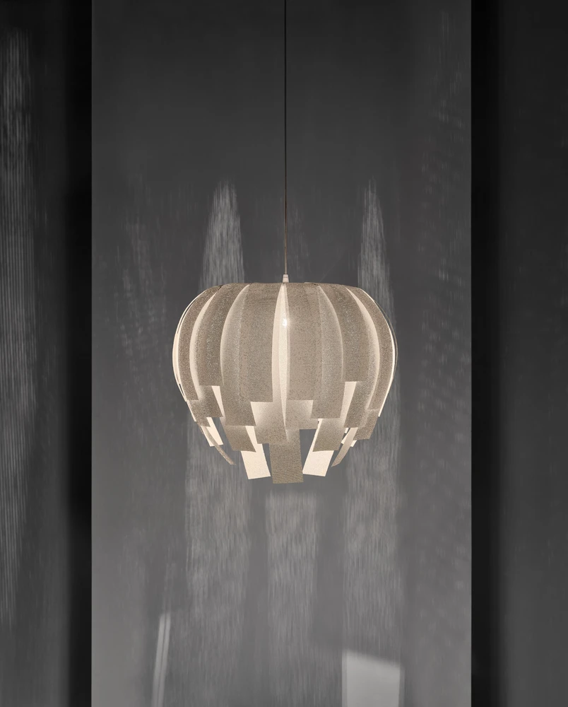 17W LED pakabinamas šviestuvas LUISA LARGE, juodas, 2700K, dimeriuojamas