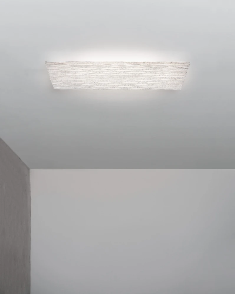 17W LED sieninis šviestuvas PLANUM SMALL, baltas, 2700K, dimeriuojamas