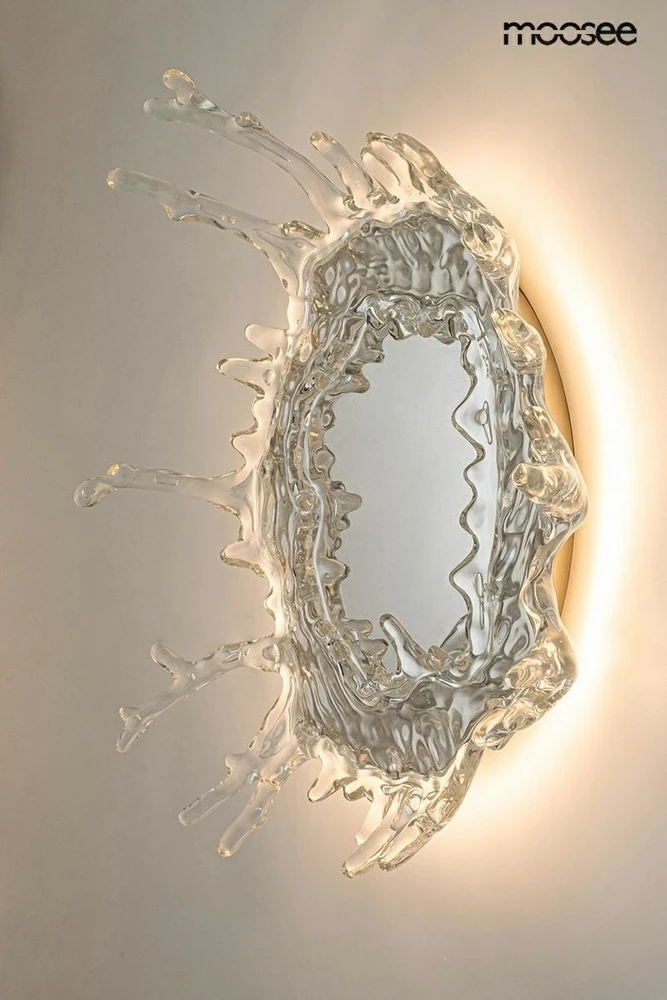 17W LED sieninis šviestuvas SPLASH L, sidabro sp., 3000K