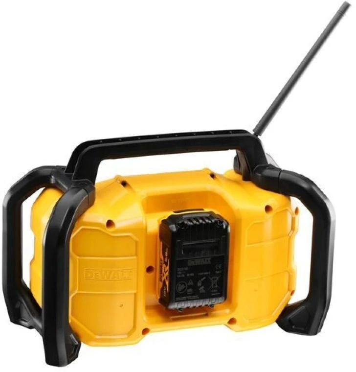Radijo imtuvas DeWalt DCR029-QW XR; 10,8/18/54 V (be akumuliatoriaus ir pakrovėjo)