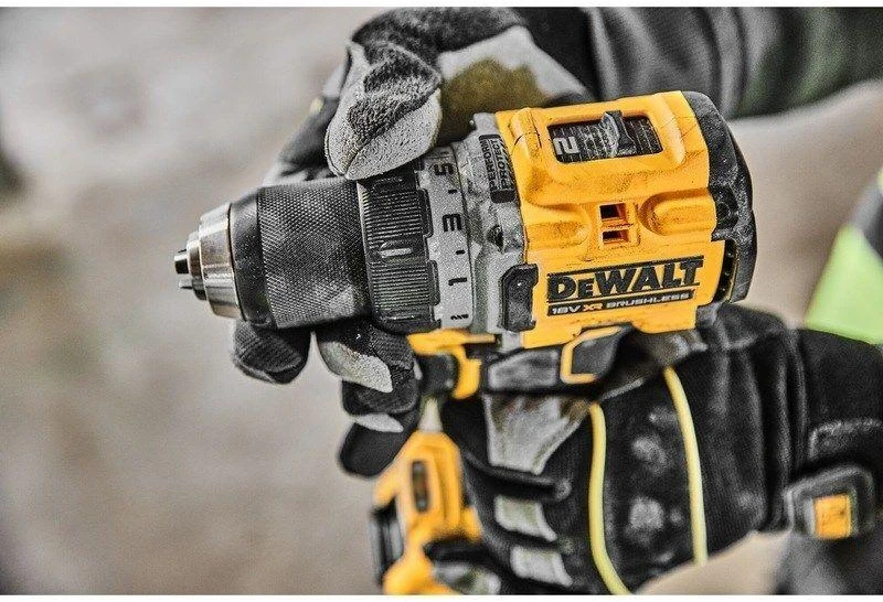 DeWalt suktuvas - gręžtuvas  DCD800NT 18V 90Nm BL TSTAK be akumuliatoriaus ir kroviklio