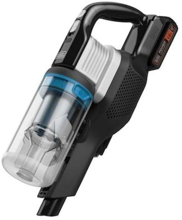 Dulkių siurblys Black & Decker Juodas & Decker BHFEB520D1-QW stick vacuum/electric broom Baterija Dry Cyclonic Bagless Juodas, Sidabrinis, Transparent 2 Ah