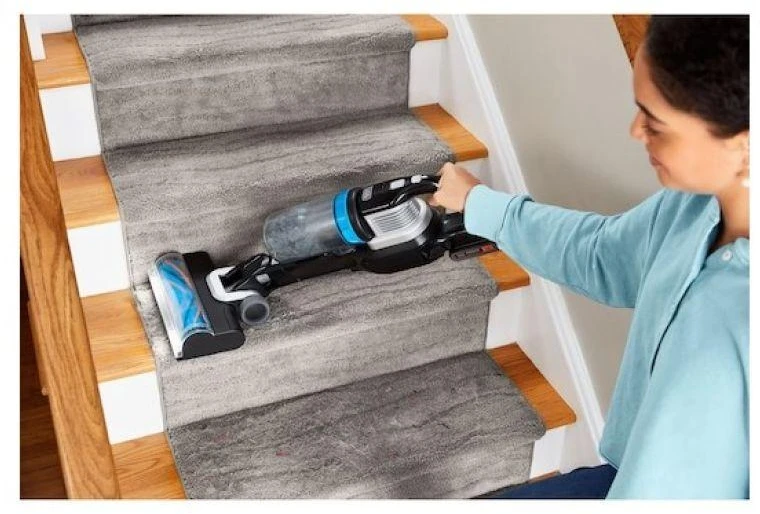 Dulkių siurblys Black & Decker Juodas & Decker BHFEB520D1-QW stick vacuum/electric broom Baterija Dry Cyclonic Bagless Juodas, Sidabrinis, Transparent 2 Ah