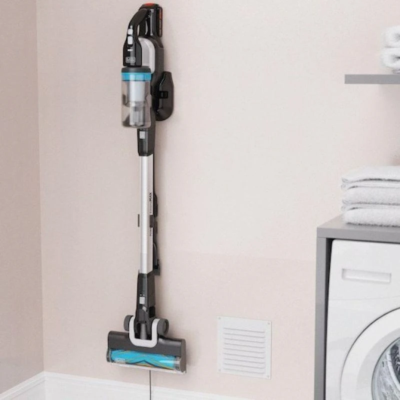Dulkių siurblys Black & Decker Juodas & Decker BHFEB520D1-QW stick vacuum/electric broom Baterija Dry Cyclonic Bagless Juodas, Sidabrinis, Transparent 2 Ah