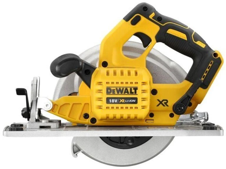 DeWALT diskinis pjūklas DCS572NT, 18V, 184mm, TSTAK, be akumuliatoriaus ir kroviklio