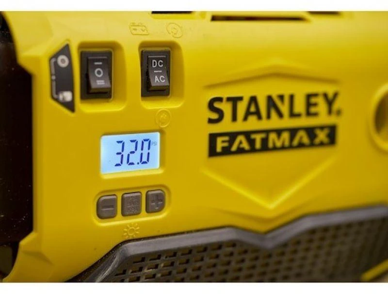 Akumuliatorinis oro kompresorius Stanley SFMCE520B-QW; 18 V (be akumuliatoriaus ir pakrovėjo)