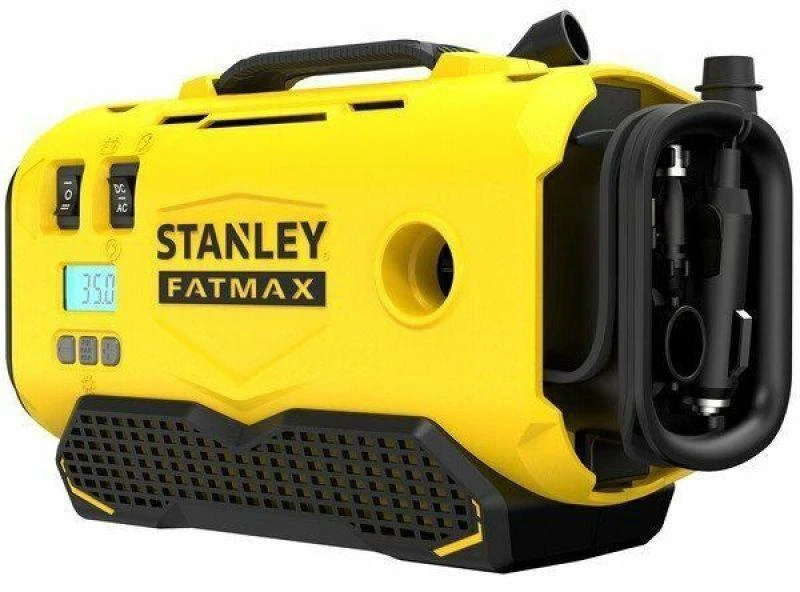 Akumuliatorinis oro kompresorius Stanley SFMCE520B-QW; 18 V (be akumuliatoriaus ir pakrovėjo)