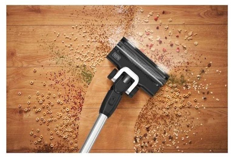 Black & Decker Juodas & Decker Namų ir virtuvės prietaisai - Juodas+DECKER BSV520BRP-QW Laidinė dulkių siurblys 55 min. veikimo laikas be maišelio juodas