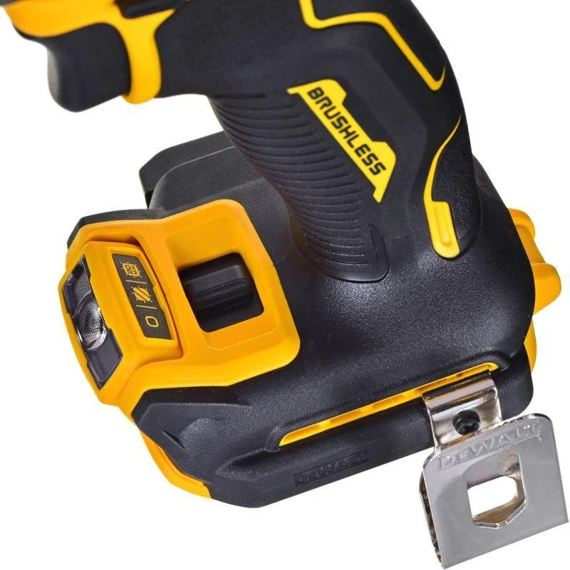 18V BL DCD805NT DEWALT Akumuliatorinis suktuvas-gręžtuvas