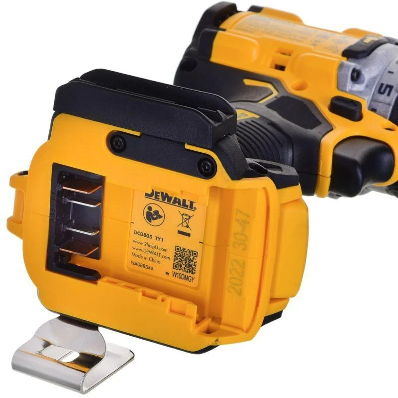 18V BL DCD805NT DEWALT Akumuliatorinis suktuvas-gręžtuvas