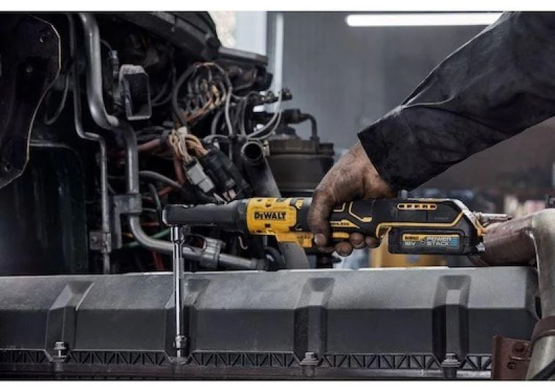 Akumuliatorinė terkšlė DeWalt DCF510N-XJ; 102 Nm; 1/2''; 3/8''; 18 V (be akumuliatoriaus ir pakrovėjo)
